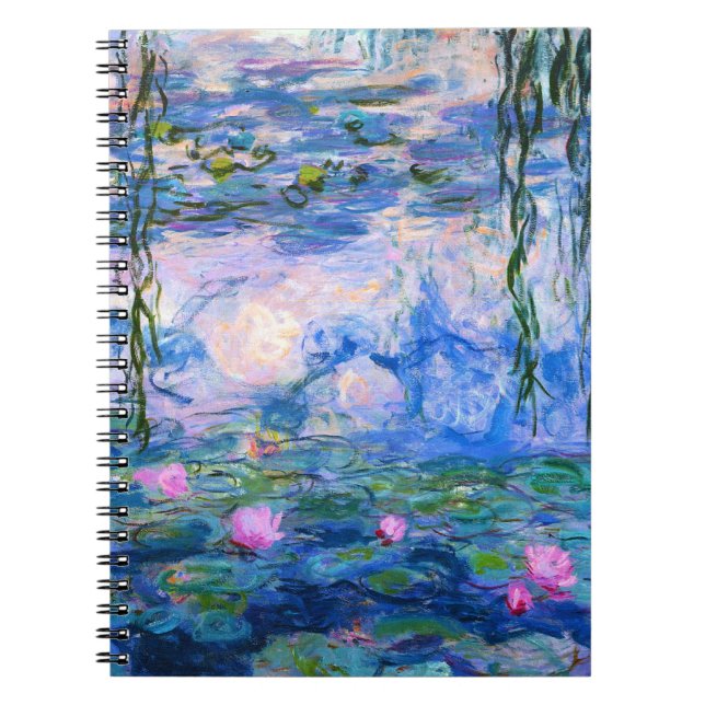 Monet Water Lilies Notebook (Front)