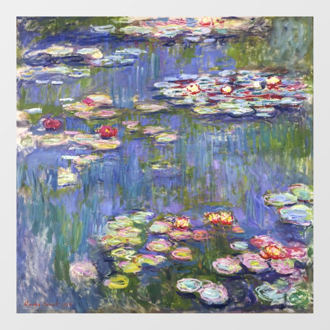 Monet - Water Lilies / Nympheas (Sheet)
