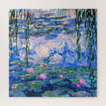 Monet - Water Lilies (pink) 1919 painting Jigsaw Puzzle<br><div class="desc">Water Lilies (pink) 1919 famous Impressionist painting by 
Claude Monet--beautiful</div>