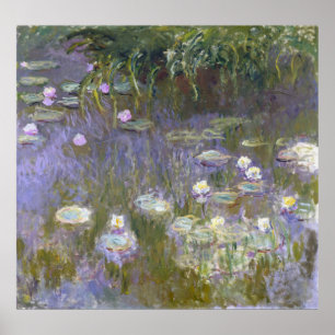 Monet, Water Lilies Poster