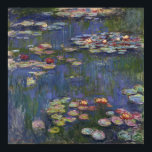 Monet - Water Lilies Poster<br><div class="desc">Water Lilies by Claude Monet. For more poster-ready images from Zedign Art Series Book 3 "Claude Monet - Paintings & Drawings  Vol 2",  visit https://books.zedign.com/zas/3.html</div>
