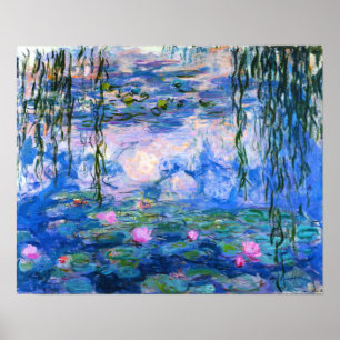 Monet Water Lilies Poster