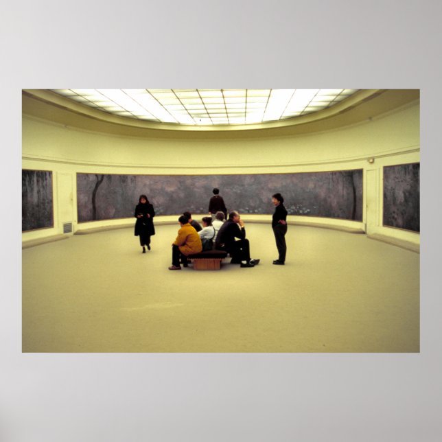 Monet Water Lilies Poster (Front)