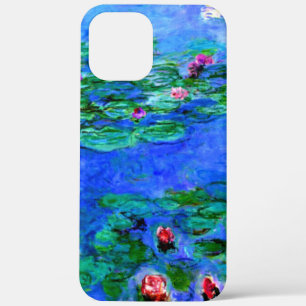 Monet - Water Lilies (red)  iPhone 12 Pro Max Case