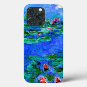 Monet - Water Lilies (red)  iPhone 13 Pro Case