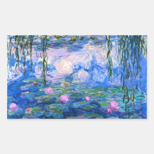Monet Water Lilies Stickers