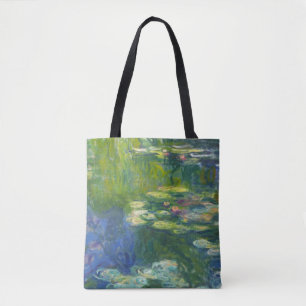 Monet Water Lilies Tote Bag All-Over Print