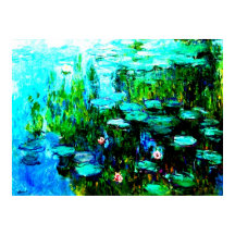 Monet Water Lillies Poster