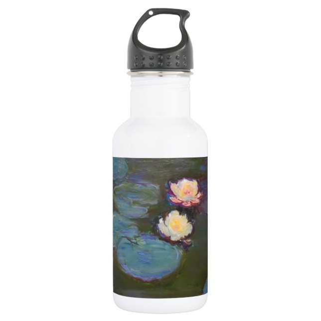 Monet Water Lily Lilies Pond Waterlilies Painting 532 Ml Water Bottle (Front)