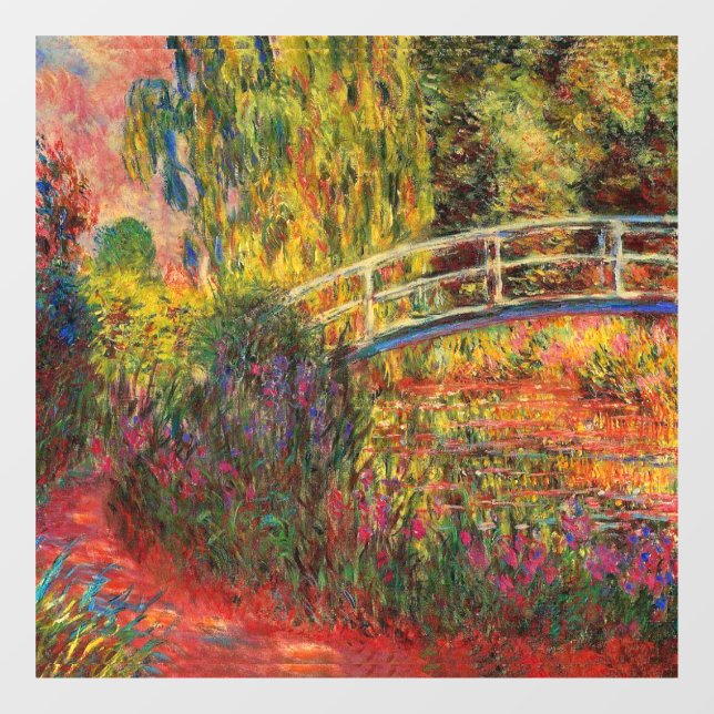 Monet Water Lily Pond and Water Irises (Sheet)