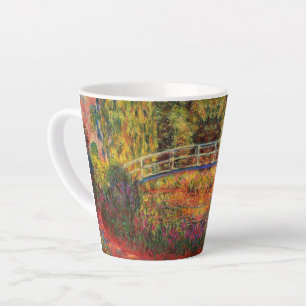 Monet Water Lily Pond and Water Irises Latte Mug
