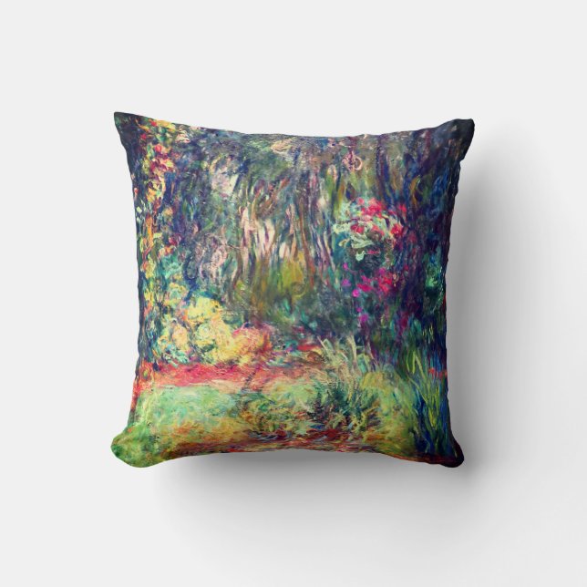 Monet Water Lily Pond Cushion (Front)
