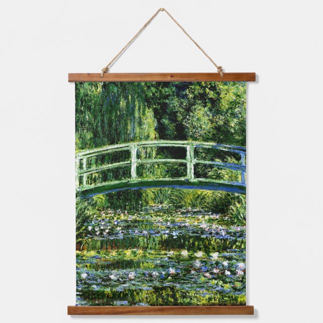 Monet - Water Lily Pond Hanging Tapestry (Front)