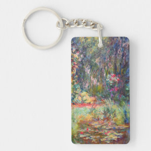 Monet Water Lily Pond Key Ring
