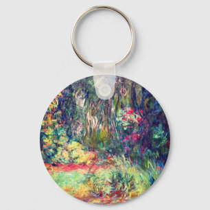 Monet Water Lily Pond Key Ring