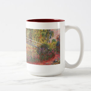 MONET Water Lily Pond Mug WATER IRISES
