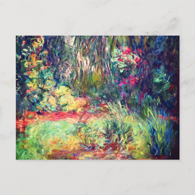 Monet Water Lily Pond Postcard (Front)