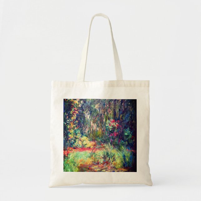 Monet Water Lily Pond Tote Bag (Front)
