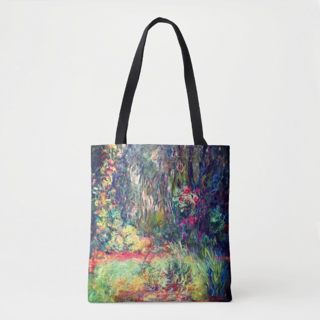 Monet Water Lily Pond Tote Bag (Front)