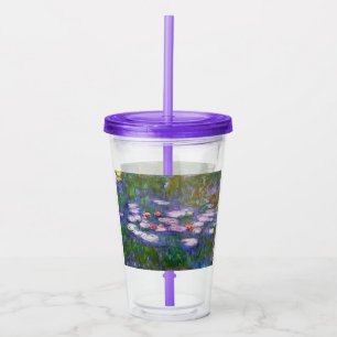 Monet Waterlilies Acrylic Tumbler
