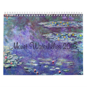 Monet Waterlillies 2015 Calendar