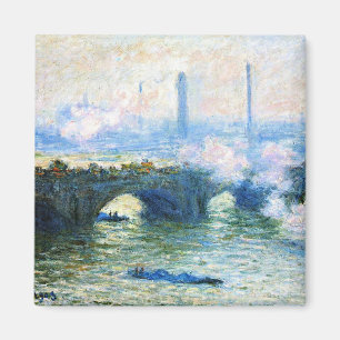 Monet - Waterloo Bridge, London  Magnet
