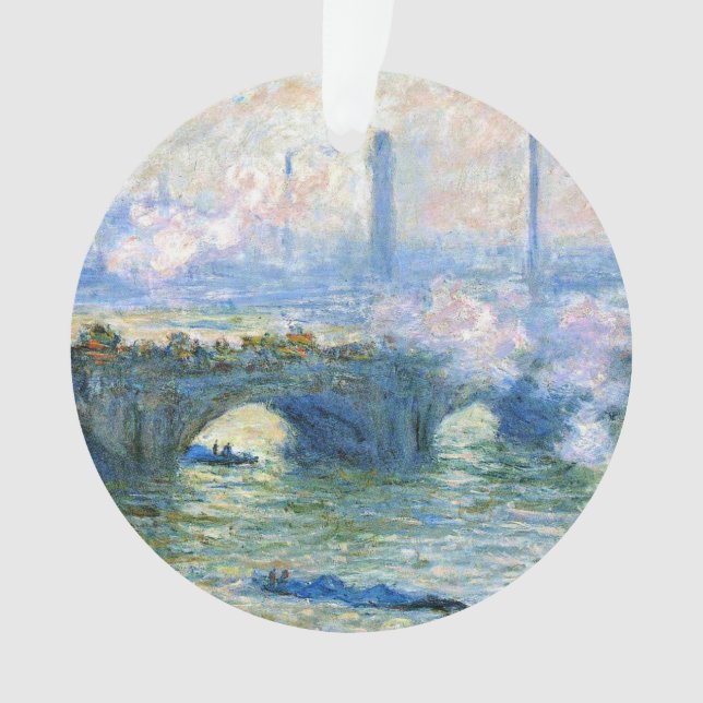Monet - Waterloo Bridge, London, Ornament (Front)