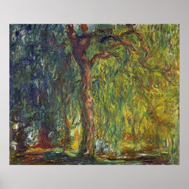 Monet, Weeping Willow Poster (Front)