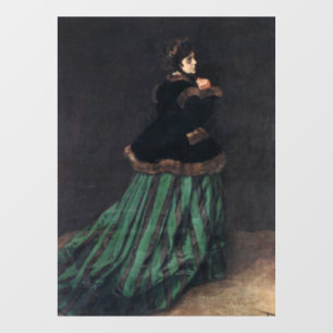 Monet Woman in Green Dress