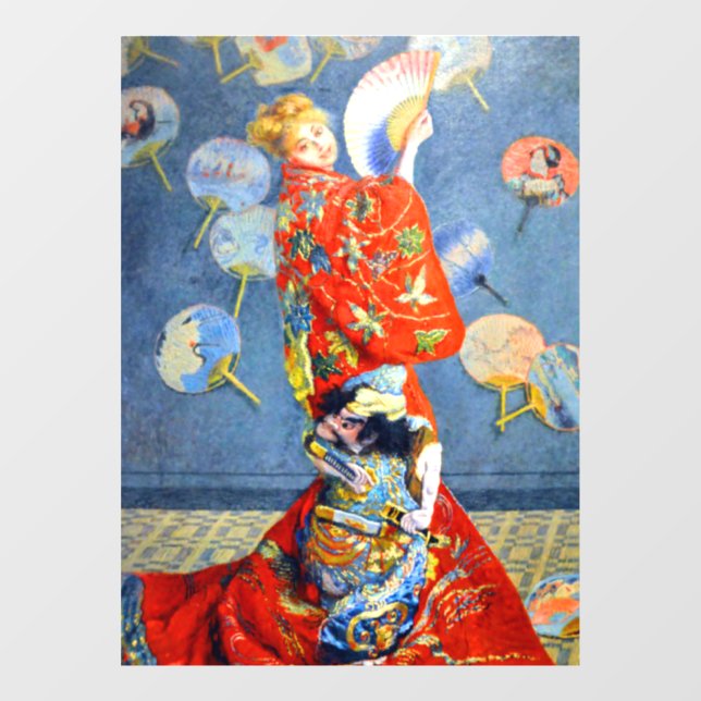 Monet Woman in Japanese Costume (Sheet)