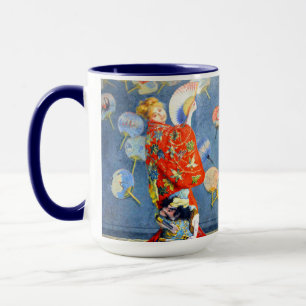 Monet Woman in Japanese Costume Mug