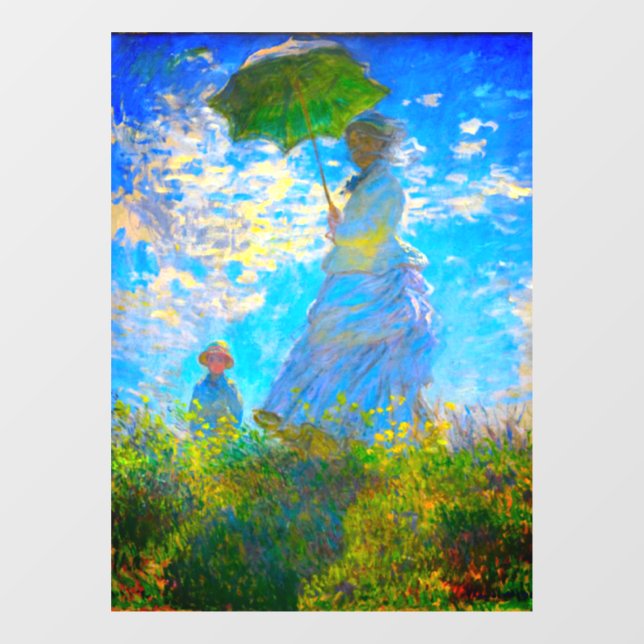 Monet Woman with a Parasol (Sheet)