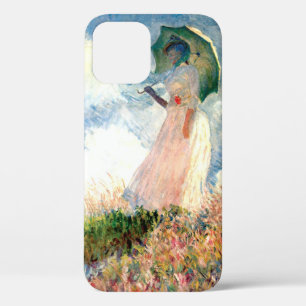 Monet Woman with a Parasol Facing Left iPhone 12 Pro Case