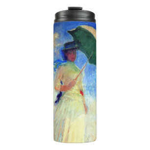 Monet Woman with a Parasol Facing Right Thermal Tumbler