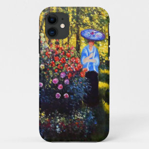 Monet Woman with a Parasol in Garden iPhone 11 Case