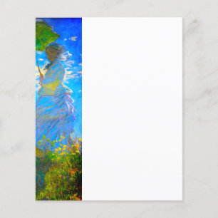 Monet Woman with a Parasol Paper