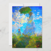 Monet Woman with a Parasol