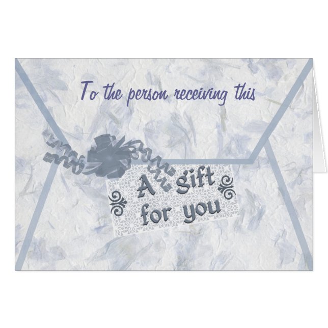 Monetary Gift Enclosure (Front Horizontal)