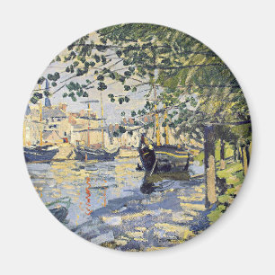 Monet's artwork, Seine at Rouen, Magnet