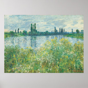 Monet's Banks of the Seine, Vétheuil Poster