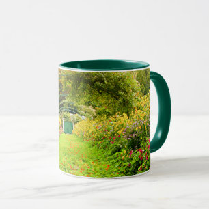 Monet's garden, Monet's grand alley, Giverny Mug