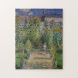 Monet's Garden Painting by Claude Monet Jigsaw Puzzle<br><div class="desc">This lovely floral design is based on the classic painting, Monet’s Garden, by the great 19th Century French impressionist painter, Claude Monet. Oscar-Claude Monet (14 November 1840 – 5 December 1926) was a French painter, a founder of French Impressionist painting and the most consistent and prolific practitioner of the movement's...</div>