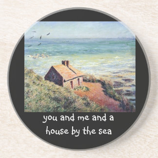 Monet's "House by the Sea" costers Coaster