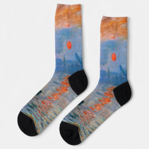 Monet's Impression, Sunrise on socks
