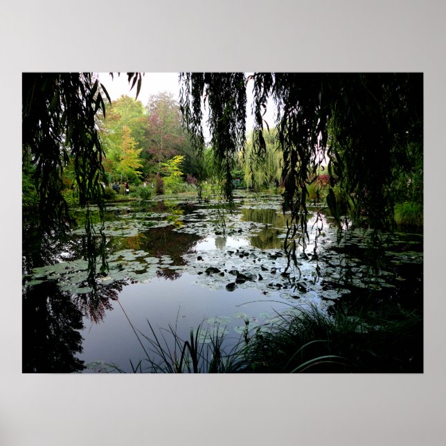 Monet's Lily Pond, Giverny, France Poster (Front)