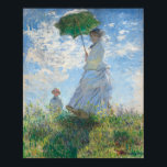 Monet's Madame Monet and Her Son Poster<br><div class="desc">Madame Monet and Her Son by Claude Monet (1875).</div>