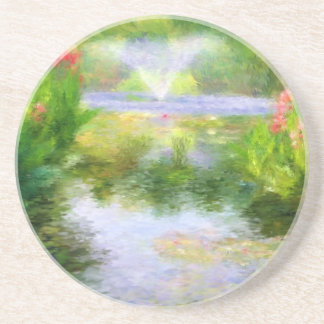 Monet's Water Garden Coasters