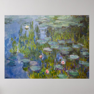Monet's Water Lilies Poster