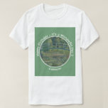 Monet's Water-Lily Pond and Footbridge Party Items T-Shirt<br><div class="desc">This is one of his famous paintings from his water garden at his home at Giverny. Claude Monet (1840-1826) was one of the founders of French impressionist movement. He is perhaps most noted for his paintings of lilies and water. The term Impressionism is derived from the title of his painting...</div>