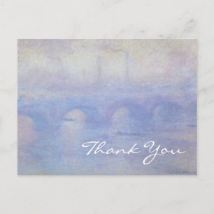 Monet's Waterloo Bridge Postcard